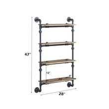 Load image into Gallery viewer, Acme Brantley Wall Rack W/4 Shelves
