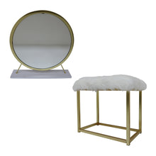 Load image into Gallery viewer, Acme Adao Vanity Mirror &amp; Stool