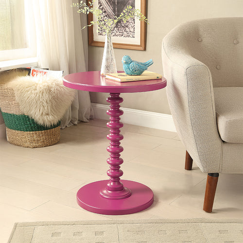 Acme Acton Purple Accent Table