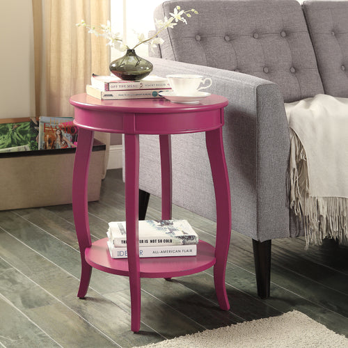 Acme Aberta Purple Accent Table