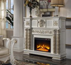 Acme Vendome Antique Pearl  Fireplace