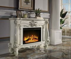 Acme Versailles Bone White  Fireplace