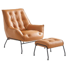 Load image into Gallery viewer, Acme Zusa Accent Chair &amp; Ottoman