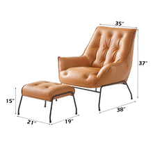 Load image into Gallery viewer, Acme Zusa Accent Chair &amp; Ottoman