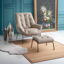 Load image into Gallery viewer, Acme Zusa Accent Chair &amp; Ottoman