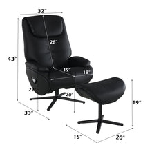 Load image into Gallery viewer, Acme Labonita Motion Accent Chair W/Swivel &amp; Ottoman