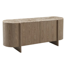 Load image into Gallery viewer, Acme Markku Console Table w/Natural Marble