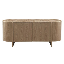 Load image into Gallery viewer, Acme Markku Console Table w/Natural Marble