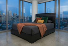 Load image into Gallery viewer, Edgar's Allegro King Headboard - Black