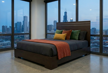 Load image into Gallery viewer, Edgar's Allegro Full/Queen Headboard - Cappuccino