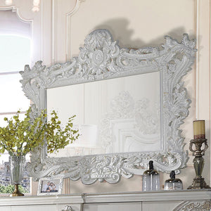 Acme Adara Antique White  Mirror
