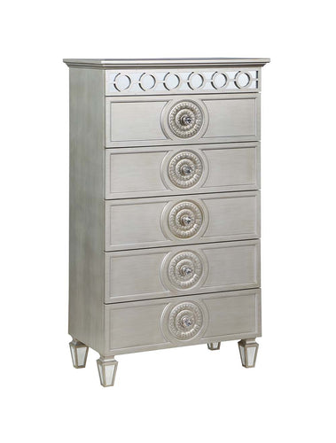 Acme Varian Silver & Mirrored  Chest