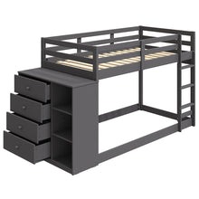Load image into Gallery viewer, Acme Gaston Twin/Twin Bunk Bed W/4 Drawers &amp; 3 Compartments