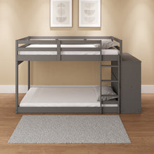 Load image into Gallery viewer, Acme Gaston Twin/Twin Bunk Bed W/4 Drawers &amp; 3 Compartments