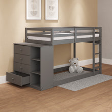 Load image into Gallery viewer, Acme Gaston Twin/Twin Bunk Bed W/4 Drawers &amp; 3 Compartments