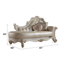 Load image into Gallery viewer, Acme Vendome Chaise W/2 Pillows