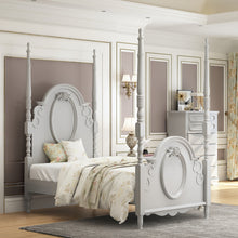 Load image into Gallery viewer, Acme Flora Twin Bed W/Poster
