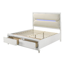 Load image into Gallery viewer, Acme Tarian Queen Bed W/LED &amp; Storage