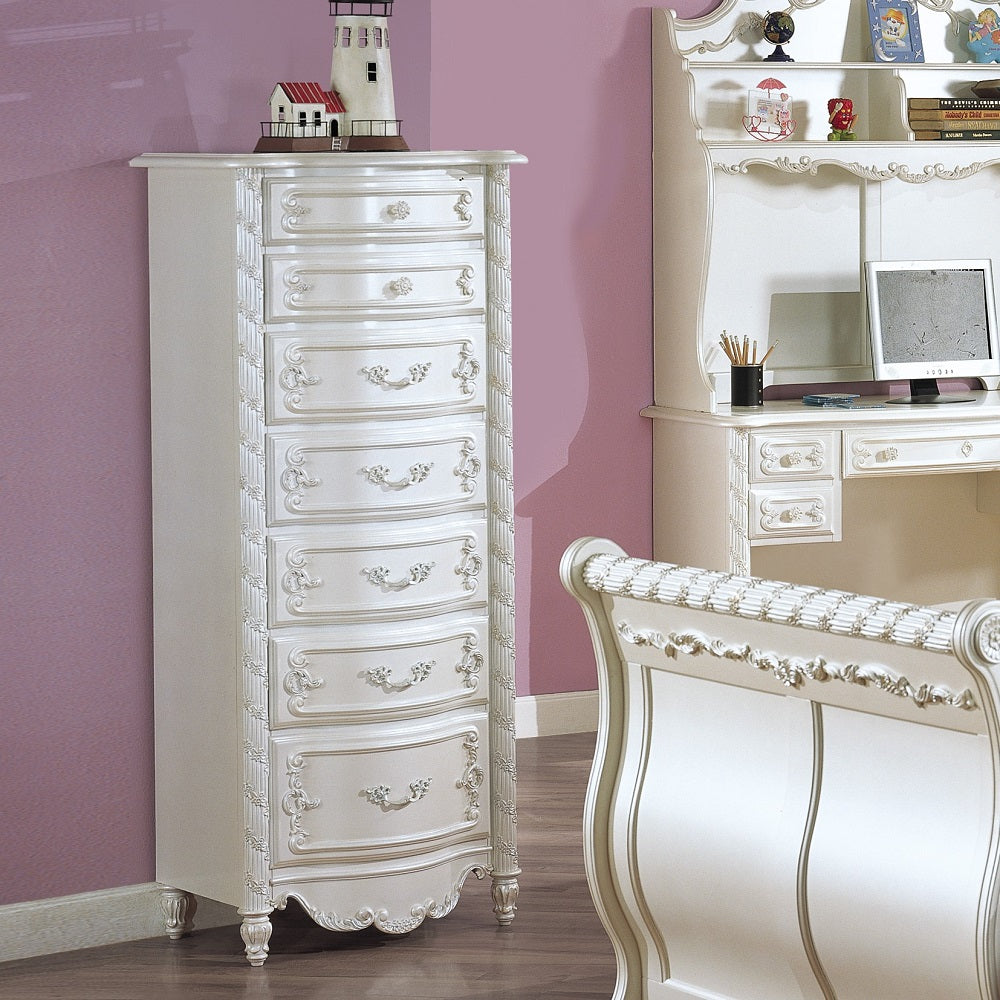 Acme Pearl Pearl White  Lingerie Chest