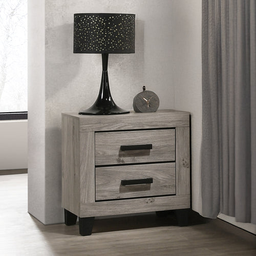Acme Mari Light Gray  Nightstand