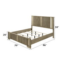 Load image into Gallery viewer, Acme Lakkari Eastern King Bed w/LED