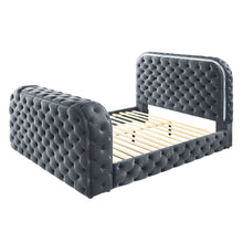 Load image into Gallery viewer, Acme Kana Queen Bed w/LED, Fireplace &amp; TV Stand