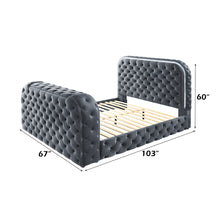 Load image into Gallery viewer, Acme Kana Queen Bed w/LED, Fireplace &amp; TV Stand