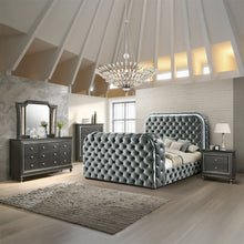 Load image into Gallery viewer, Acme Kana Queen Bed w/LED, Fireplace &amp; TV Stand