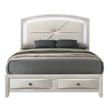 Load image into Gallery viewer, Acme Ramondi EK Bed w/Storage &amp; LED