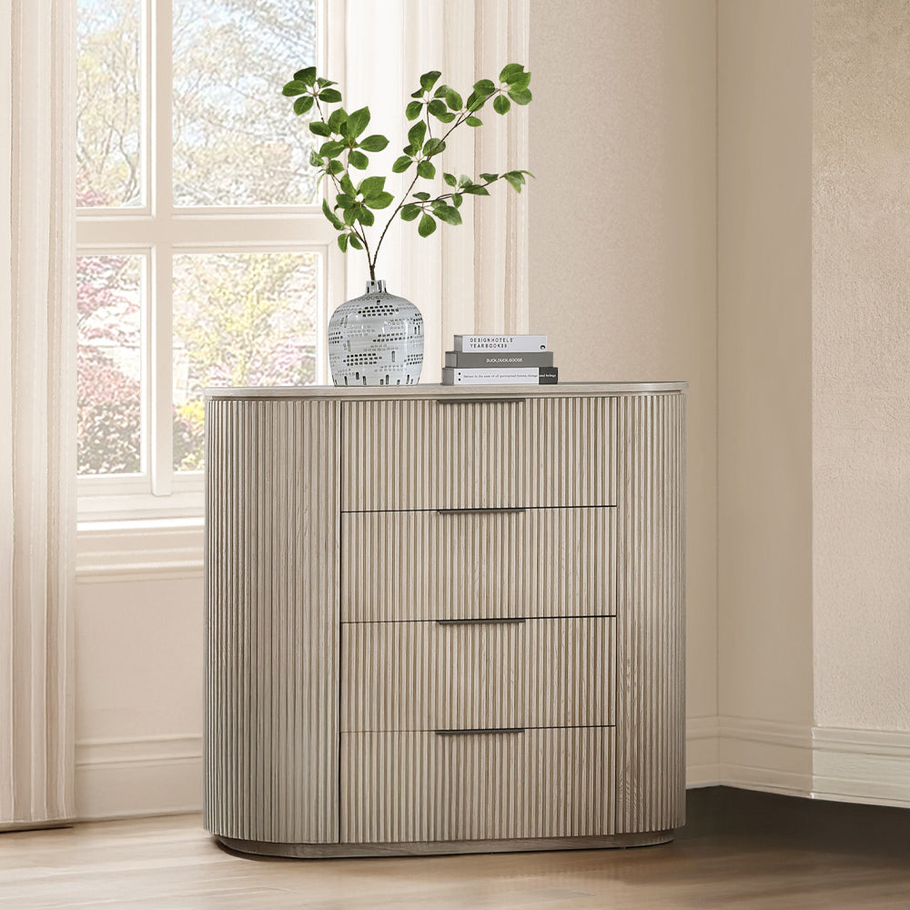 Acme Leanna Light Oak  Chest