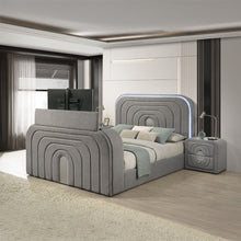 Load image into Gallery viewer, Acme Shelyn Queen Bed w/Led, TV Stand, Fireplace &amp; Bluetooth