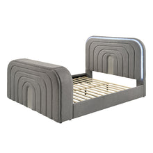 Load image into Gallery viewer, Acme Shelyn Queen Bed w/Led, TV Stand, Fireplace &amp; Bluetooth
