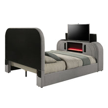 Load image into Gallery viewer, Acme Shelyn Queen Bed w/Led, TV Stand, Fireplace &amp; Bluetooth