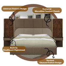 Load image into Gallery viewer, Acme Marcelino Nightstand W/Wall Pier (EK)