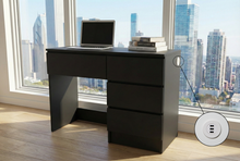 Load image into Gallery viewer, Edgar's Computer Desk - Black