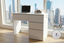 Load image into Gallery viewer, Edgar's Computer Desk - White