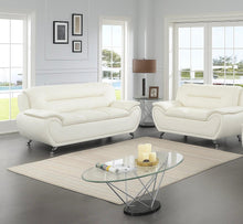 Load image into Gallery viewer, New York White Sofa &amp; Loveseat