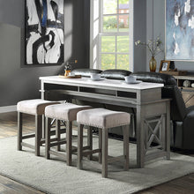 Load image into Gallery viewer, Acme Wandella 4PC Pack Counter Height Table Set W/USB