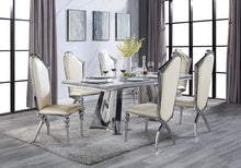 Load image into Gallery viewer, Acme Destry Dining Table W/Engineering Stone Top &amp; Pedestal Base