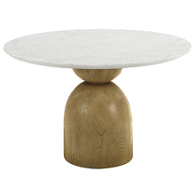 Load image into Gallery viewer, Acme Kala Round Dining Table w/Marble Top
