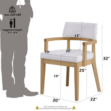 Load image into Gallery viewer, Acme Kasem Arm Chair (SET-2)