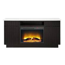 Load image into Gallery viewer, Acme Jaramillo Server w/Natural Marble Top &amp; Fireplace