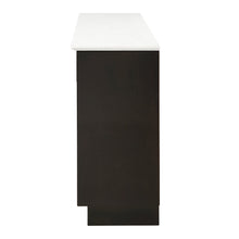 Load image into Gallery viewer, Acme Jaramillo Server w/Natural Marble Top &amp; Fireplace