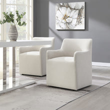 Load image into Gallery viewer, Acme Cafell Arm Chair w/Swivel Casters