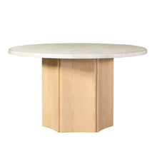 Load image into Gallery viewer, Acme Qwin Round Dining Table W/Marble Top