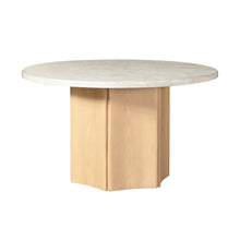 Load image into Gallery viewer, Acme Qwin Round Dining Table W/Marble Top