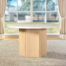 Load image into Gallery viewer, Acme Qwin Round Dining Table W/Marble Top