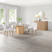Load image into Gallery viewer, Acme Qwin Round Dining Table W/Marble Top