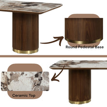Load image into Gallery viewer, Acme Willene Dining Table w/Ceramic Top