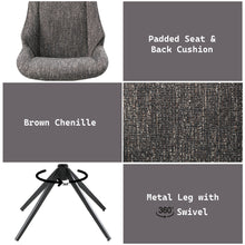 Load image into Gallery viewer, Acme Malika Side Chair w/Swivel (Set-2)
